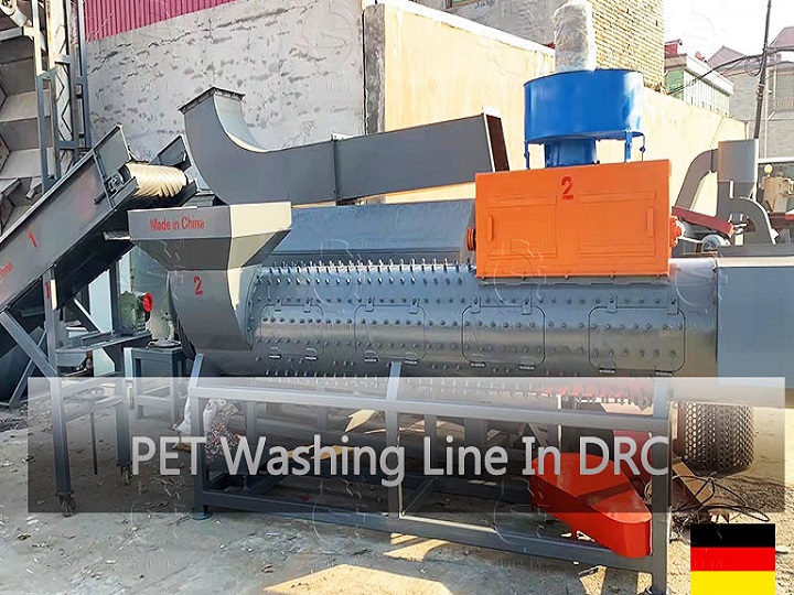 PET Bottle Washing Plant Shipped To DRC