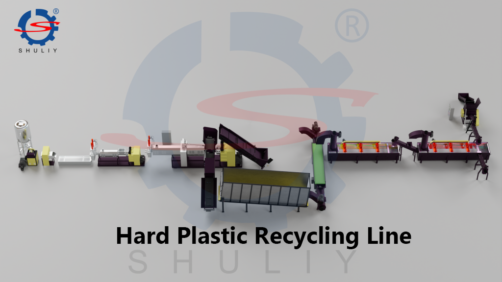 Hard Plastic Recycling Line