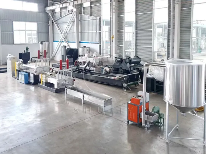 plastic Granulation Line